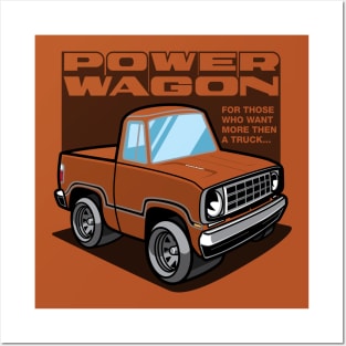 Dark Bronze Iridescent - Power Wagon Posters and Art